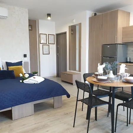 Q Amber - Klimatyzowane Przy Manufakturze Z Garazem Gratis, Fv Apartamento Łódź