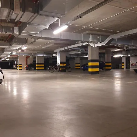 Apartament Q Amber - Garaż, Klimatyzacja, Netflix, Łódź