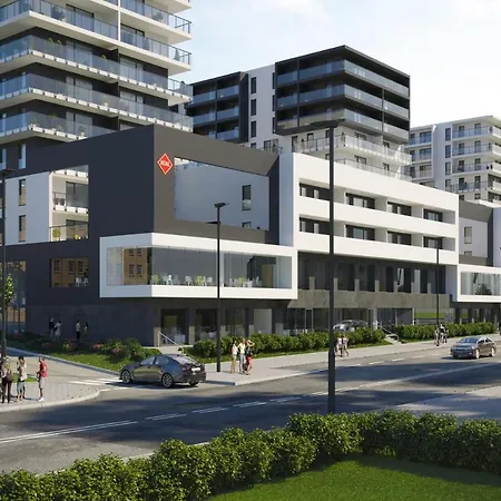 Apartamento Q Amber - Klimatyzowane Przy Manufakturze Z Garazem Gratis, Fv
