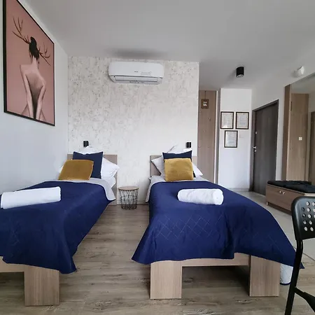 Q Amber - Klimatyzowane Przy Manufakturze Z Garazem Gratis, Fv Apartamento *