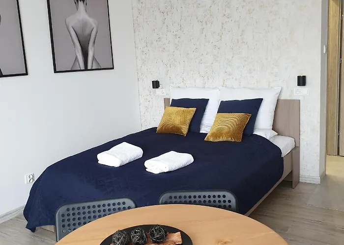 Q Amber - Klimatyzowane Przy Manufakturze Z Garazem Gratis, Fv Apartment Lodz