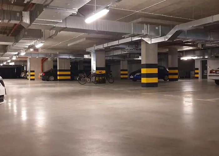 Apartment Q Amber - Klimatyzowane Przy Manufakturze Z Garazem Gratis, Fv Lodz