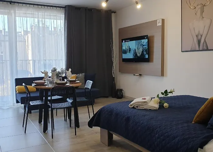 Apartment Q Amber - Klimatyzowane Przy Manufakturze Z Garazem Gratis, Fv *