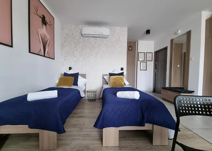 Q Amber - Klimatyzowane Przy Manufakturze Z Garazem Gratis, Fv Apartment *