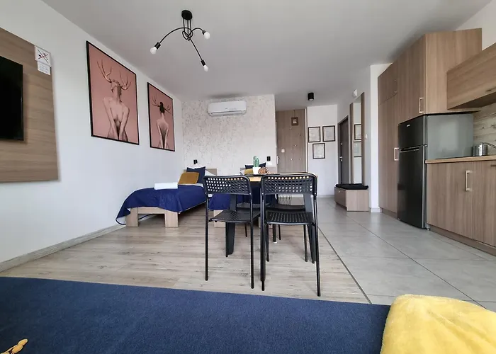 Apartment Q Amber - Klimatyzowane Przy Manufakturze Z Garazem Gratis, Fv Lodz